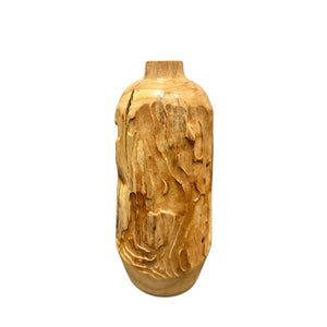 DECORATIVE CEDAR VASE