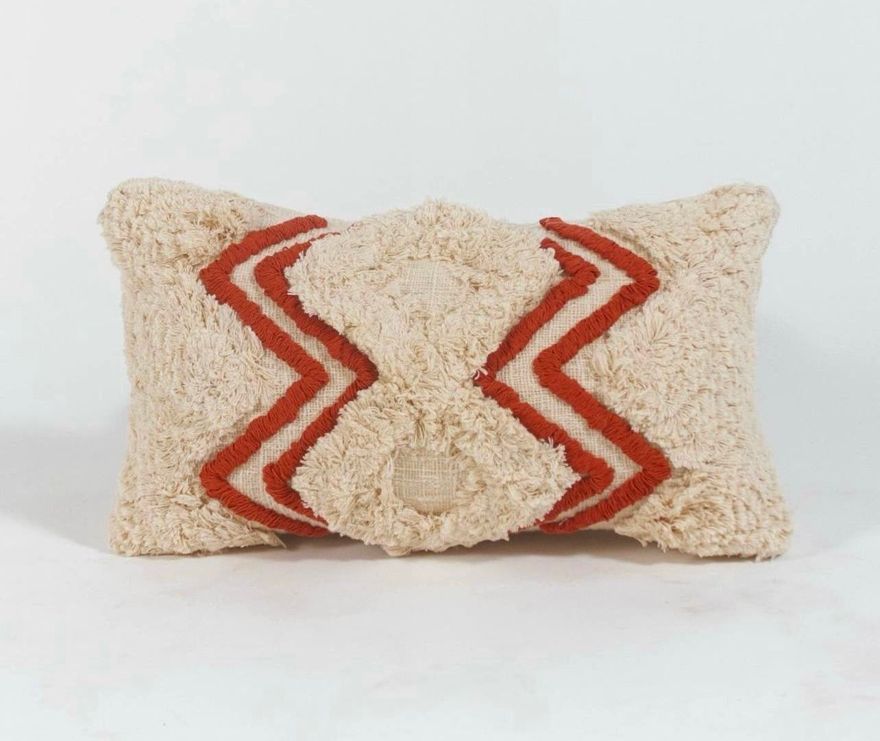 ALMOHADON POMPON TERRACOTA II - 30 x 50