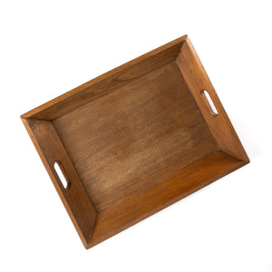 SIMPLE RECTANGULAR WOODEN TRAY