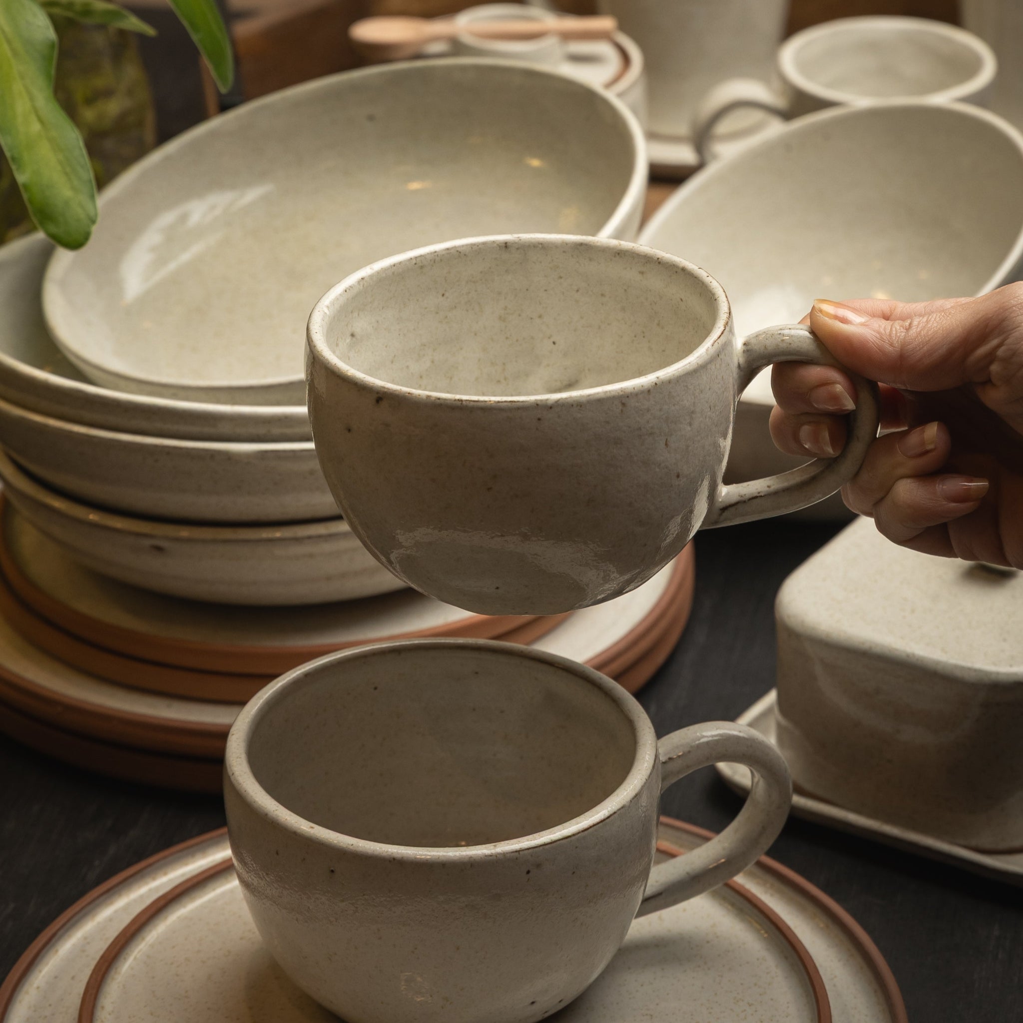 TAZÓN DE CERÁMICA ARTESANAL