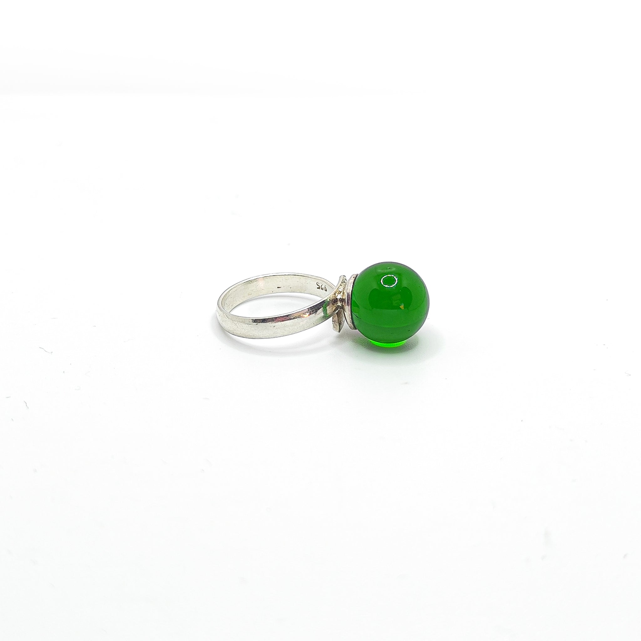 Anillo Esfera Color Verde Heinecken Colección Sphere