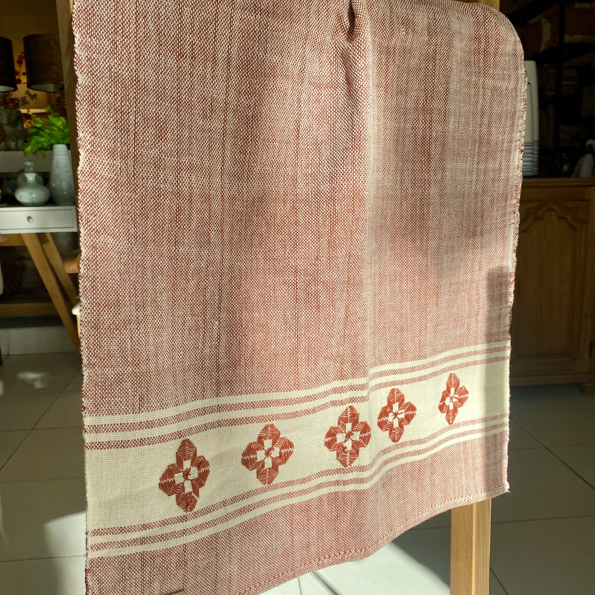 ROAD AND/OR BLANKET OF AUTHENTIC AO PO'I FABRIC ¨MARGARITA¨ - G